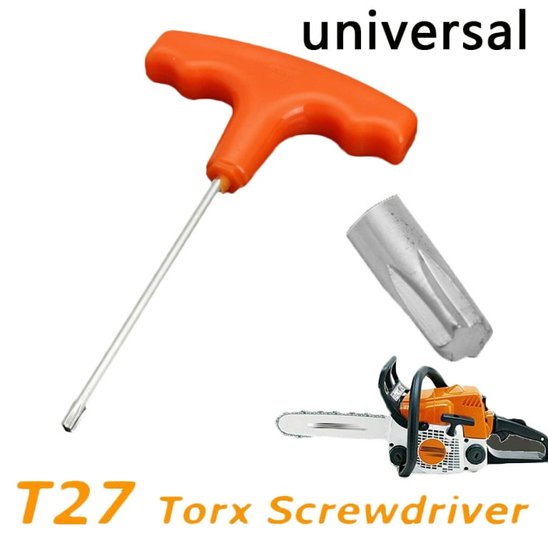 1 Pcs 15cm T-Handle T27 Torx Driver Screwdriver For Stihl Makita # 0812 370 1000 
